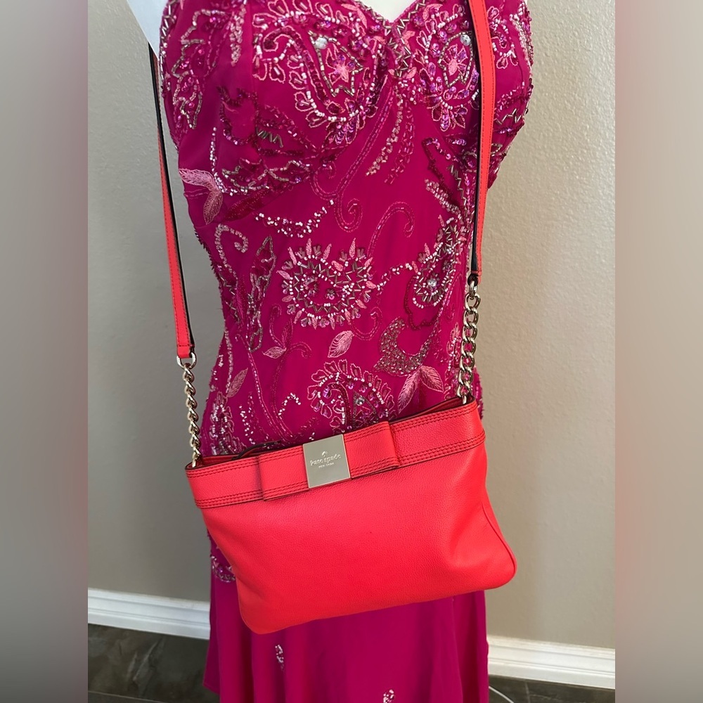 Kate Spade Vibrant Pink Crossbody Bag